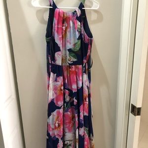 Floor Length Floral Dress